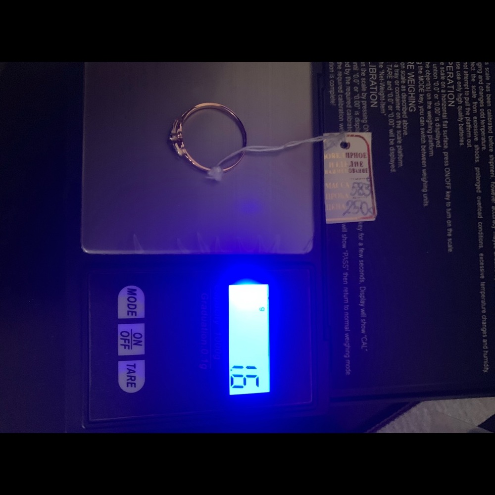 New 14k (585) solid gold  ring - Picture 5 of 5